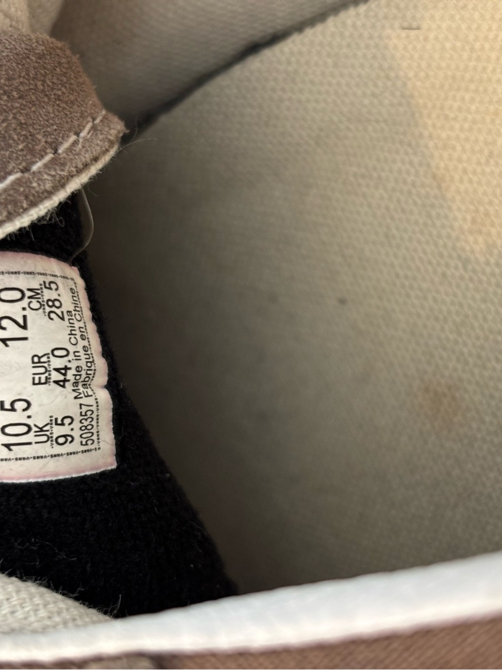 Brown Men’s Vans Size 10.5 - Picture 10 of 10